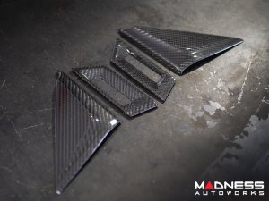 Maserati Ghibli Interior Trim - Carbon Fiber - Door Triangle Trim Kit